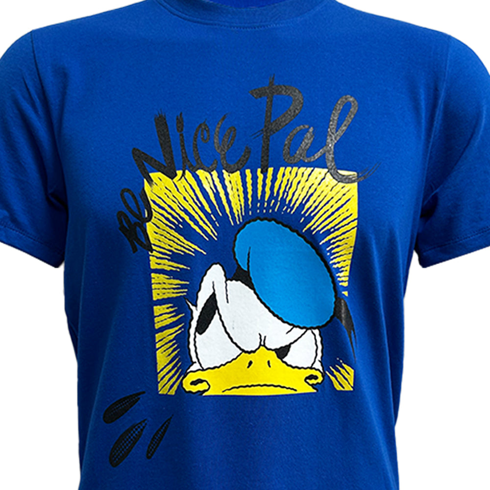 Playera Casual Disney Donald Nice Pal TEC Hombre Azul