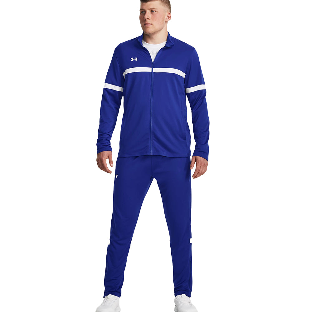Chamarra Deportiva Under Armour Knit Warm Up Team Zipper Hombre, Azul