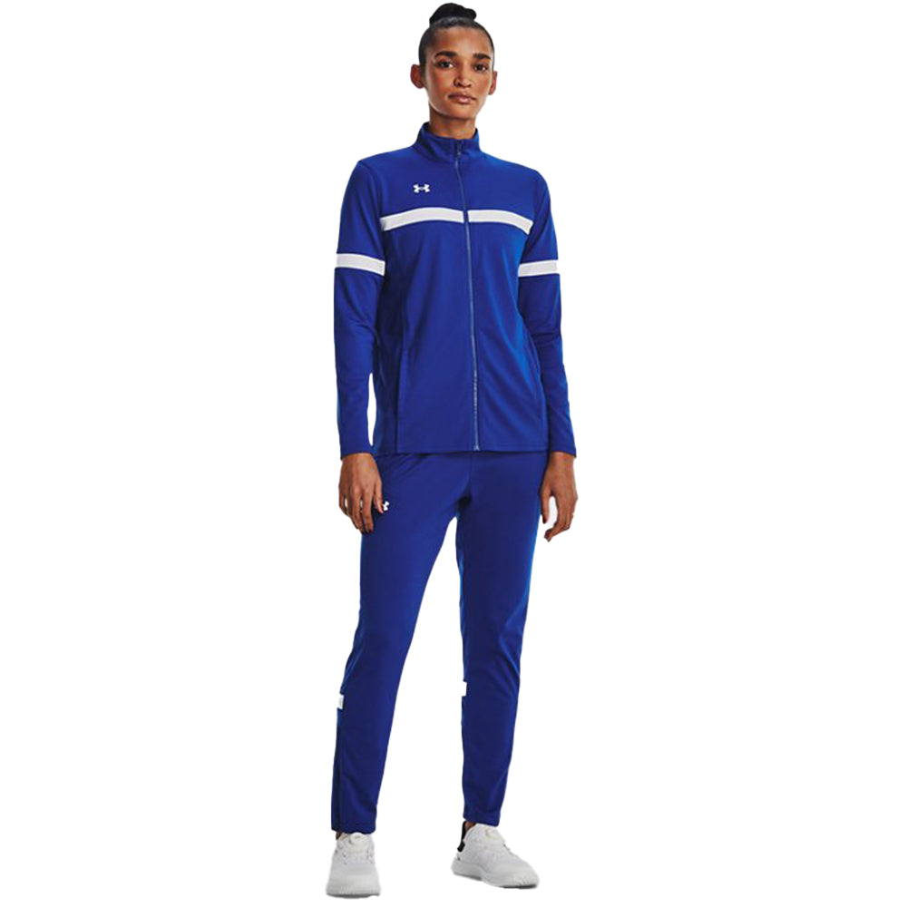 Chamarra Deportiva Under Armour Knit Warm Up Team Zipper Mujer, Azul