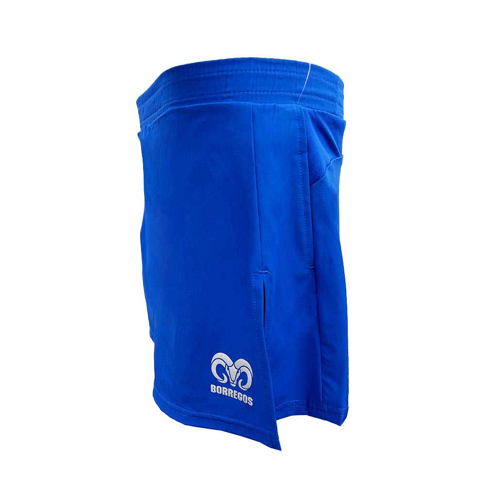 Short Falda Licra Borregos Dama, Azul