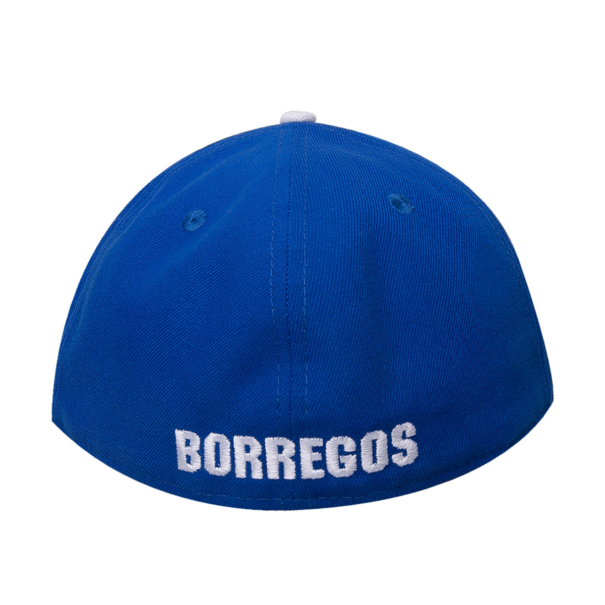 Gorra Logo BORREGOS TEC 59Fifty New Era Azul y Blanco