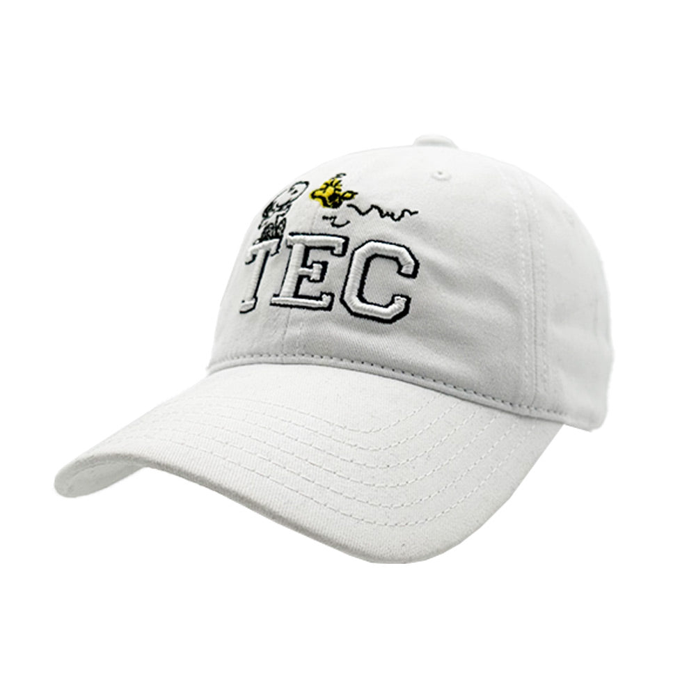 Gorra Premium Snoopy Woodstock TEC Blanca