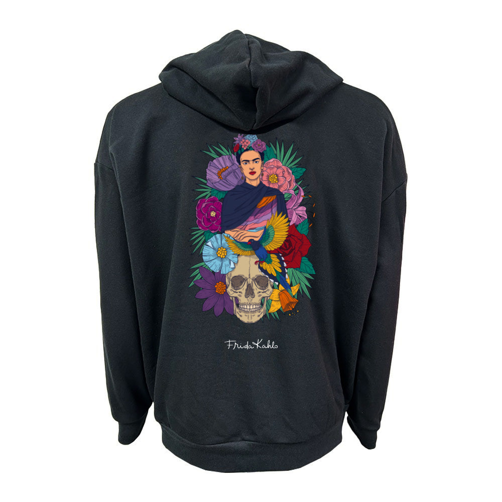 Sudadera Algodón Moda Frida Kahlo TEC Negro, unisex