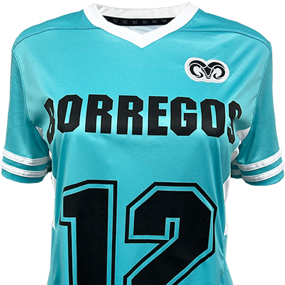 Jersey Colors BORREGOS C/N Mujer, Aqua
