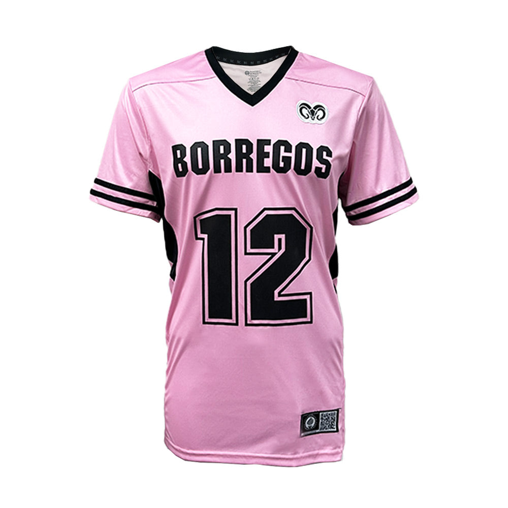 Jersey Colors BORREGOS C/N Hombre, Rosa Palo