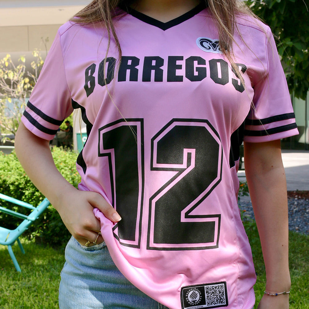 Jersey Colors BORREGOS C/N Hombre, Rosa Palo