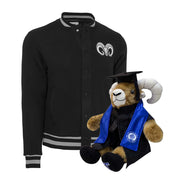Kit Teus Profesional + Chamarra Universitaria Borregos Negro
