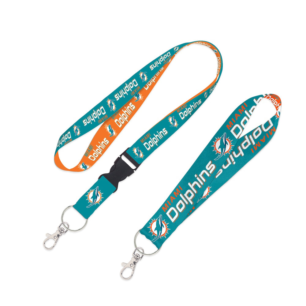 Portagafete NFL Dolphins, turquesa