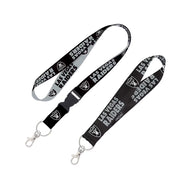 Portagafete NFL Raiders, gris