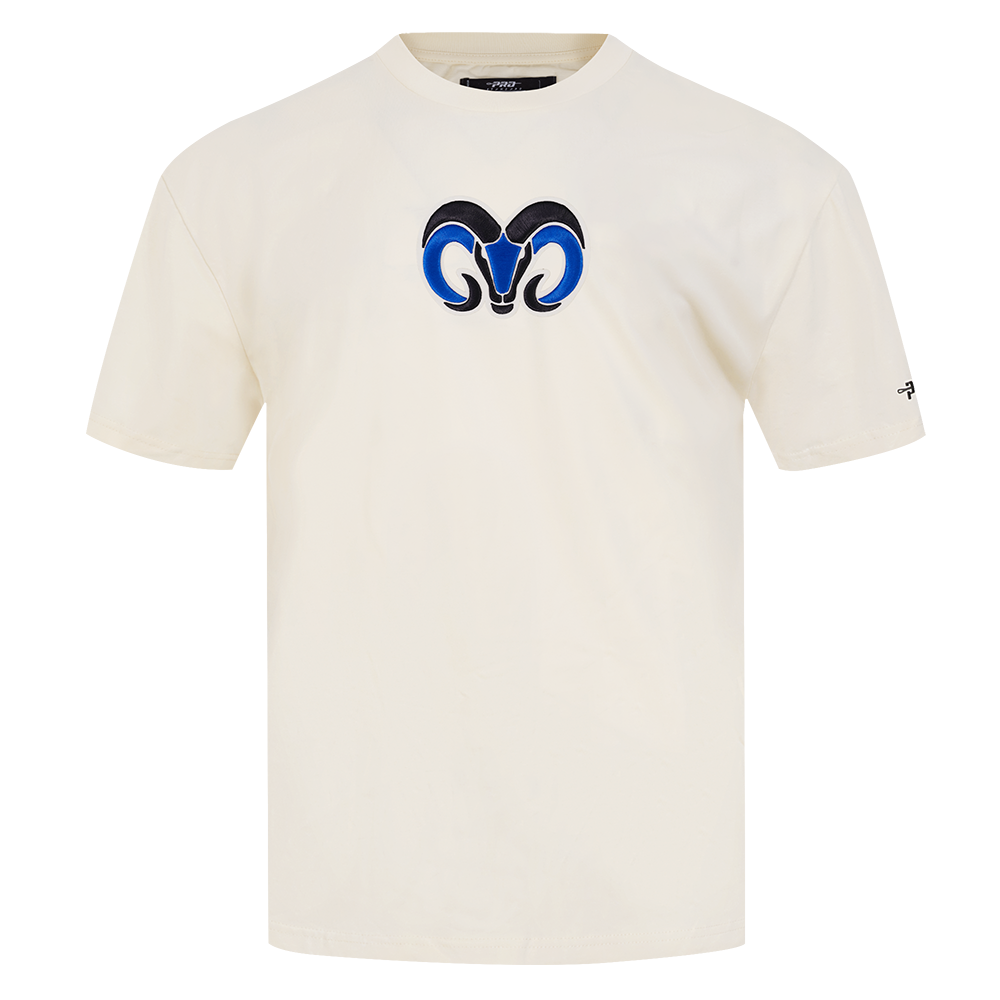 Playera Oversize Pro Standard BORREGOS Hueso, Unisex