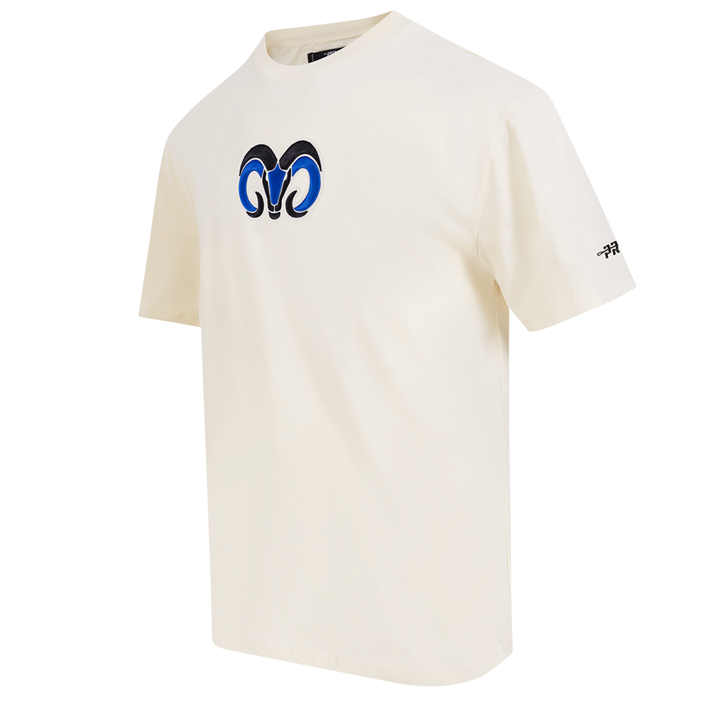 Playera Oversize Pro Standard BORREGOS Hueso, Unisex