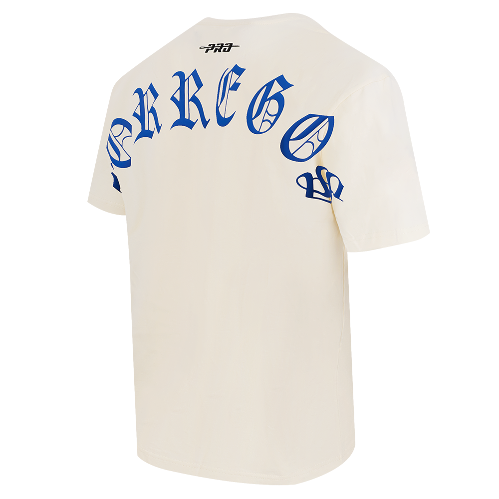 Playera Oversize Pro Standard BORREGOS Hueso, Unisex