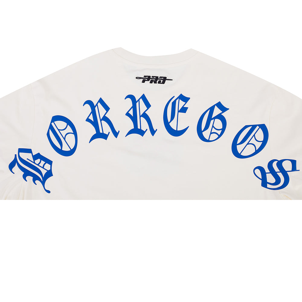 Playera Oversize Pro Standard BORREGOS Hueso, Unisex