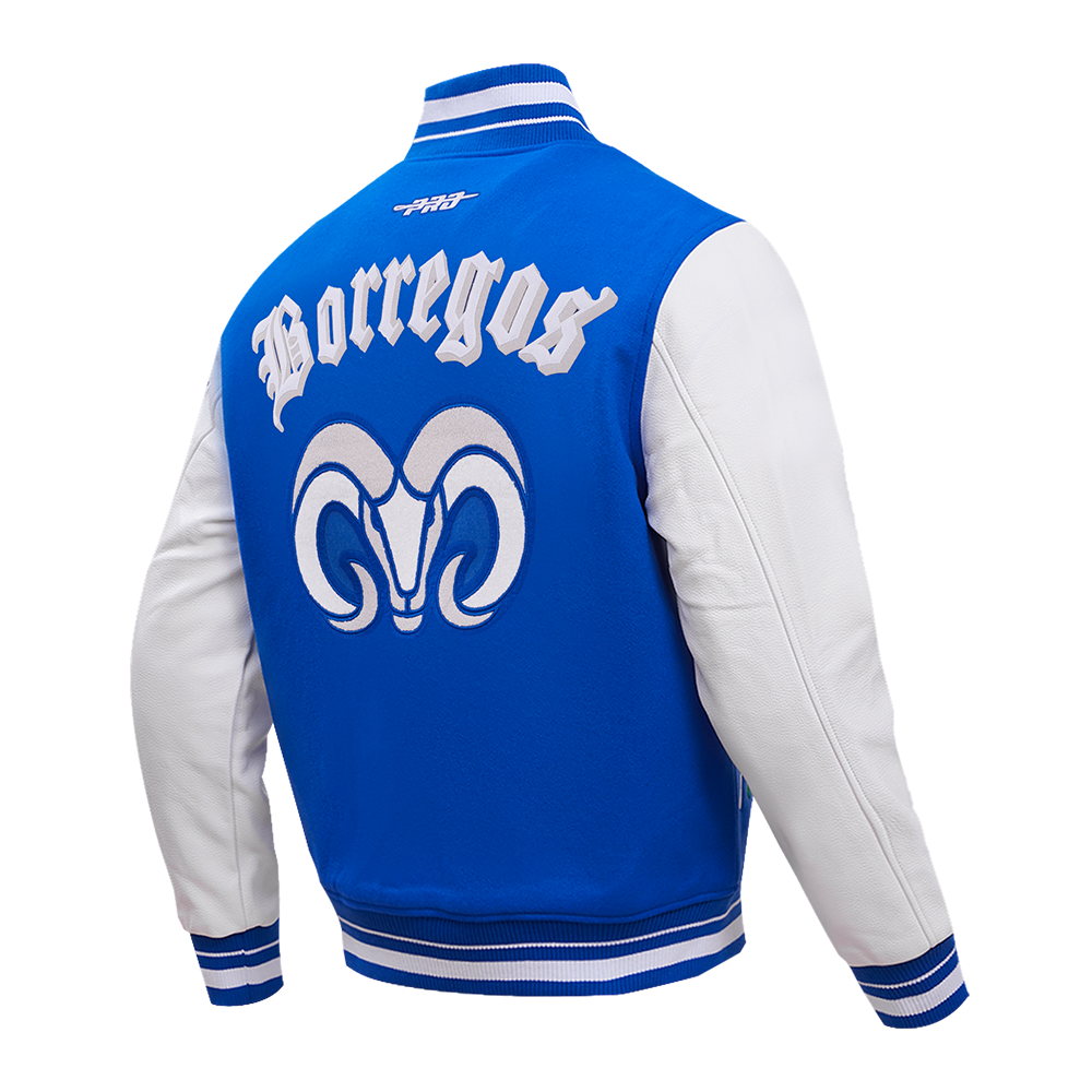 Chamarra Universitaria Pro Standard BORREGOS Azul, Unisex