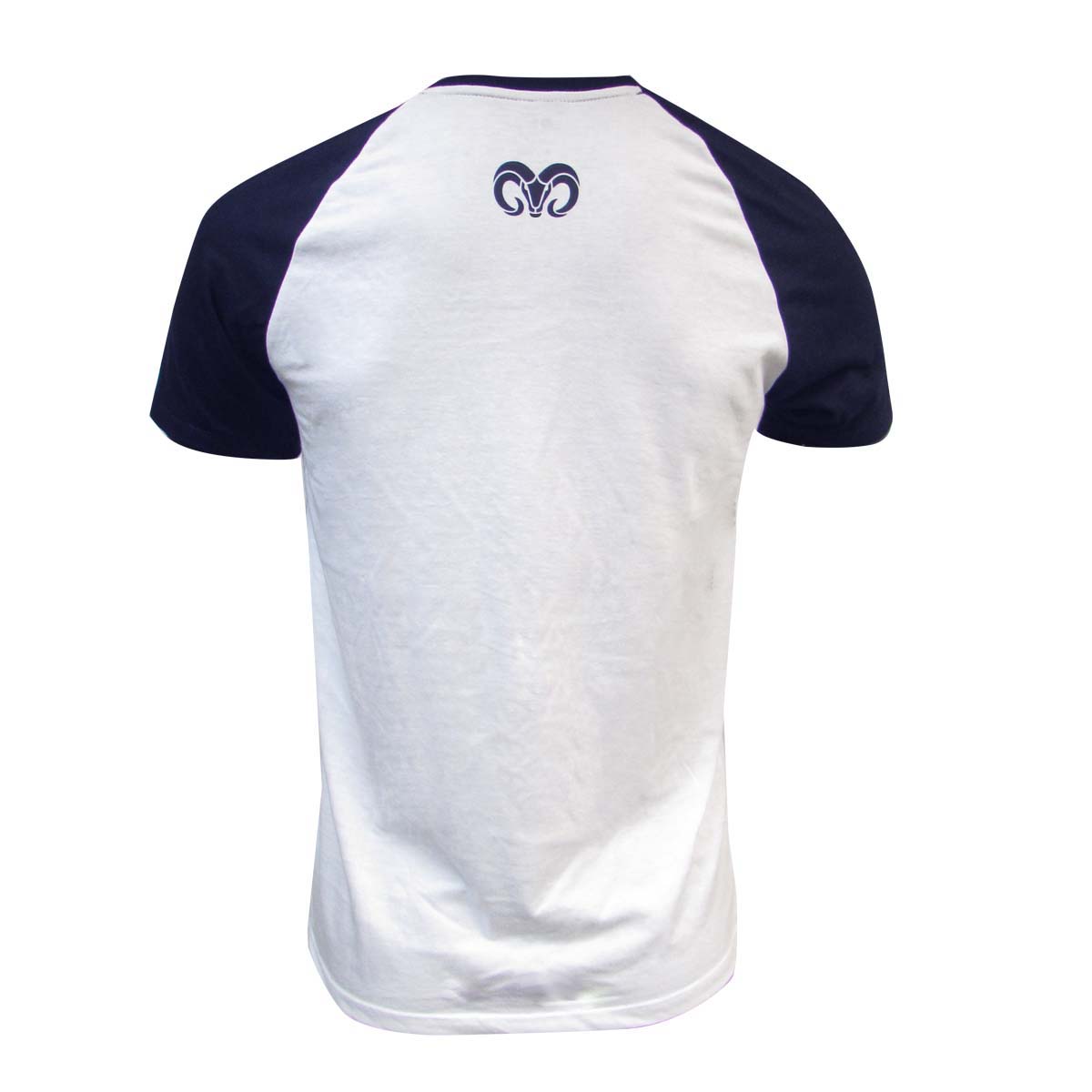 Playera Casual Borregos Circular Manga Raglan - Marino, Corte Masculino