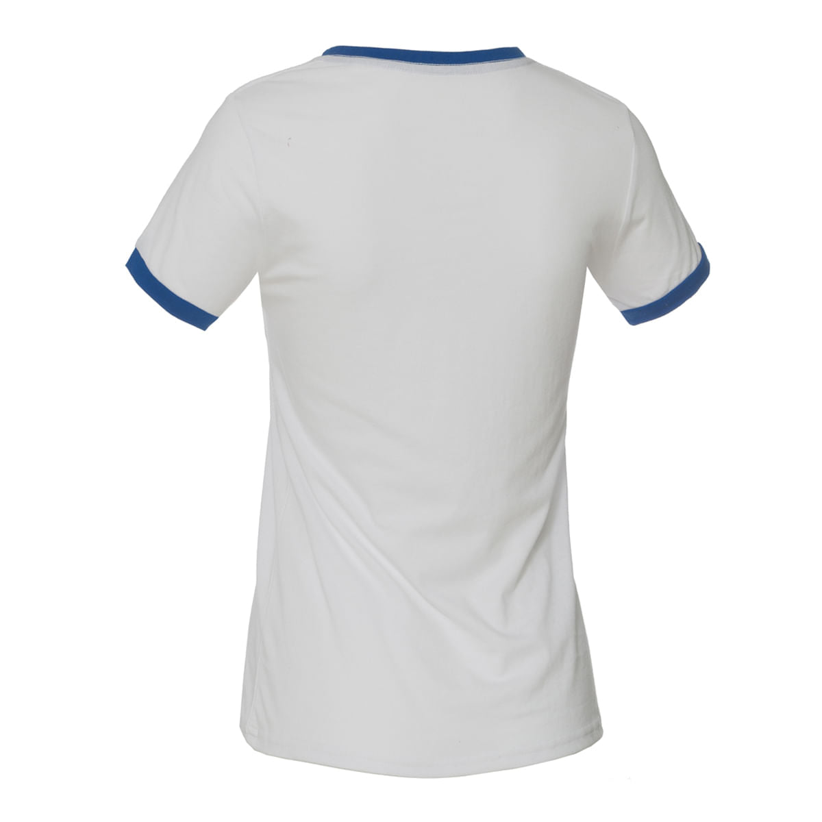 Playera Casual TEC - Blanco / Azul, Mujer