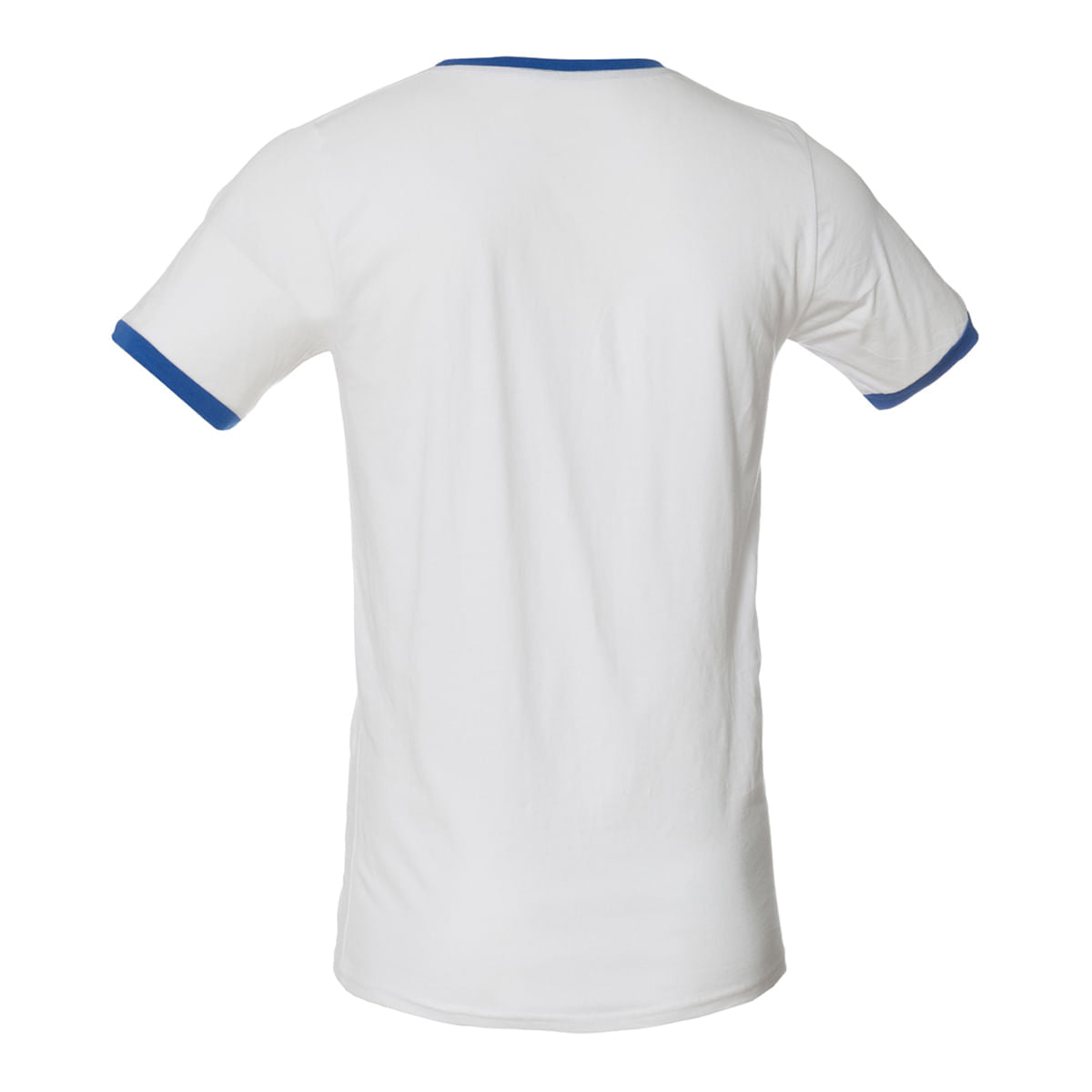 Playera Casual TEC - Blanco / Azul, Hombre