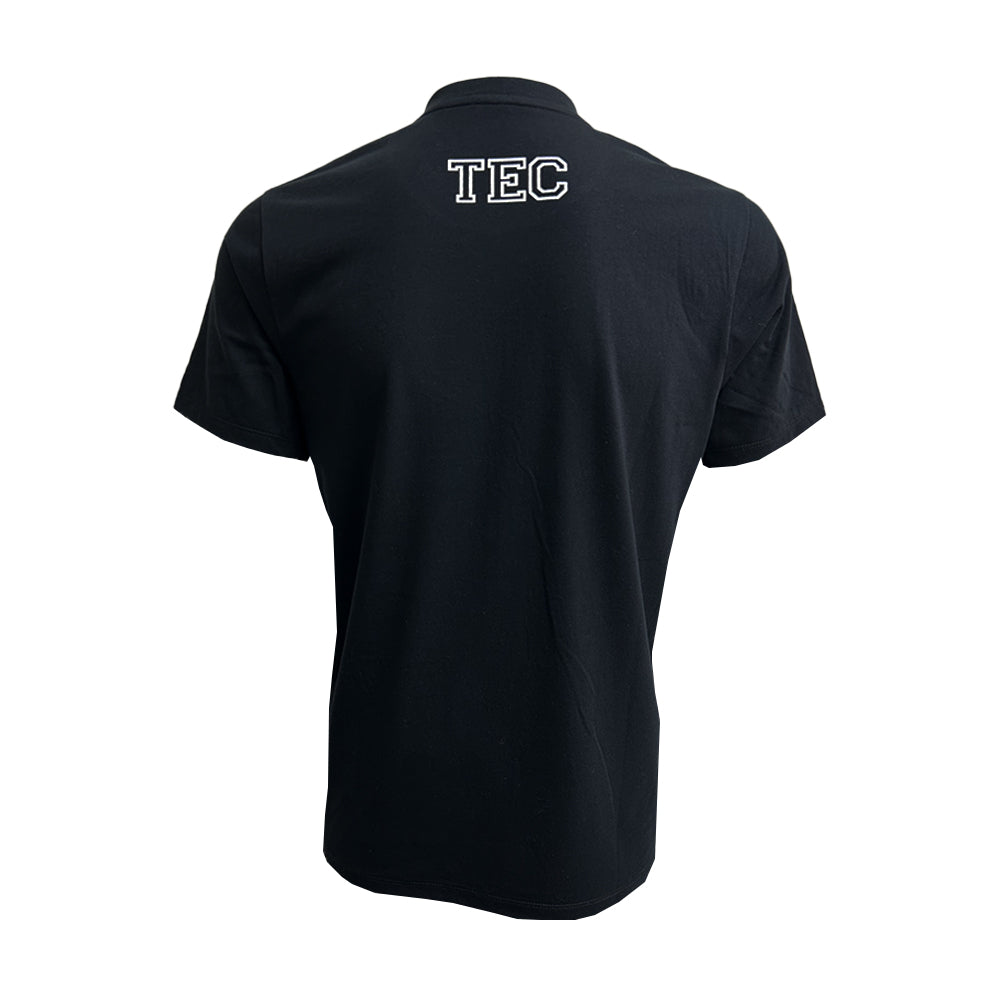 Playera Casual Disney Mickey Just Saying TEC Hombre Negro