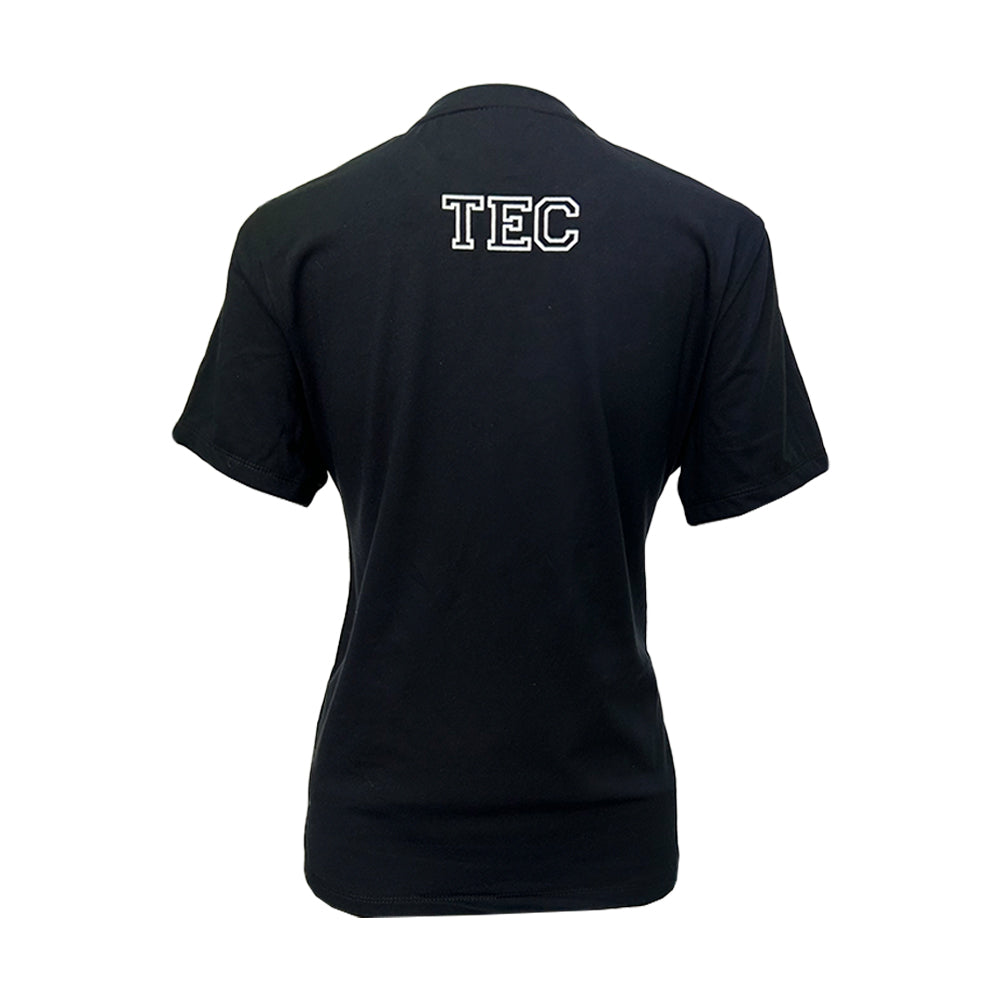 Playera Casual Disney Mickey Just Saying TEC Mujer Negro