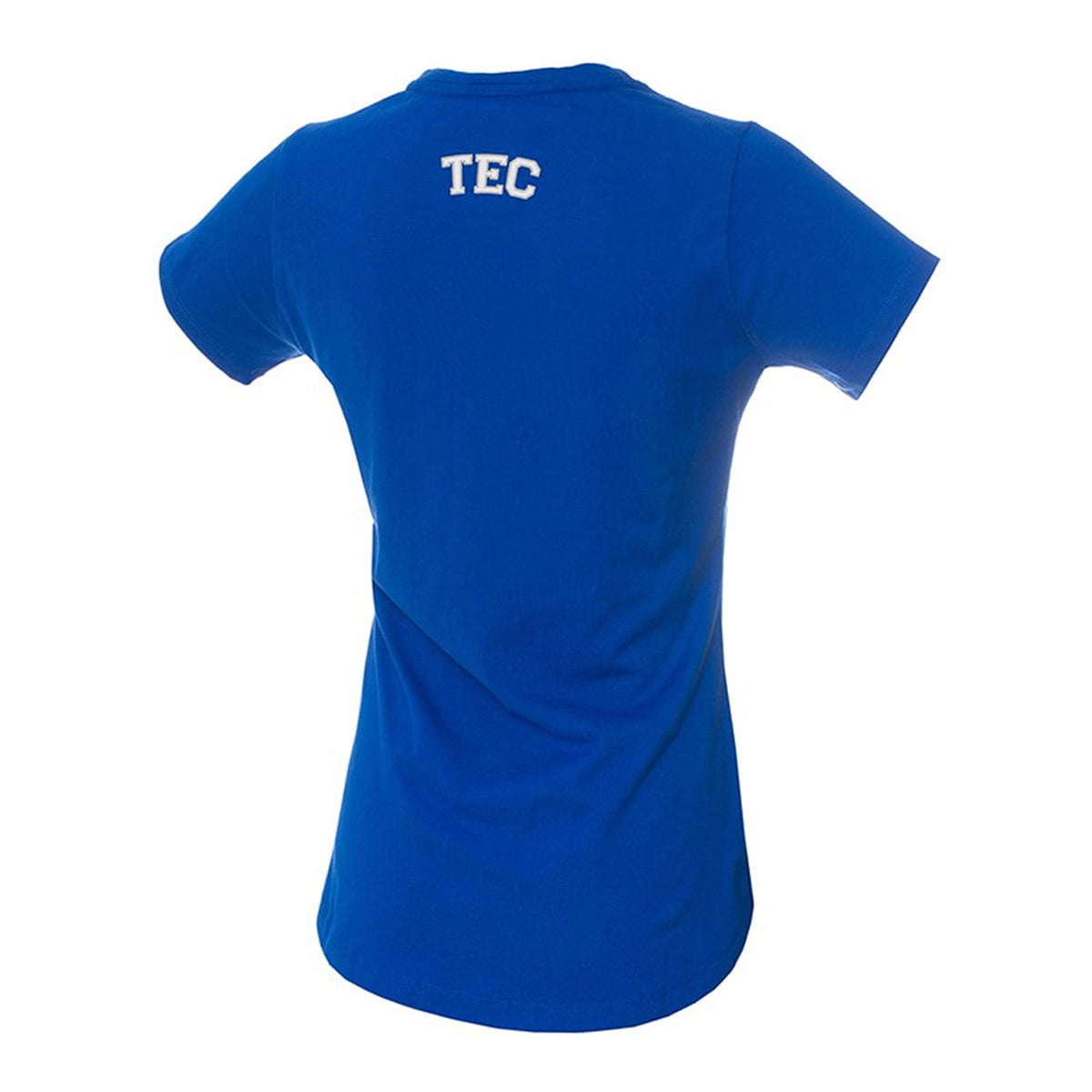 Playera Casual TEC Cuello V - Azul, Mujer