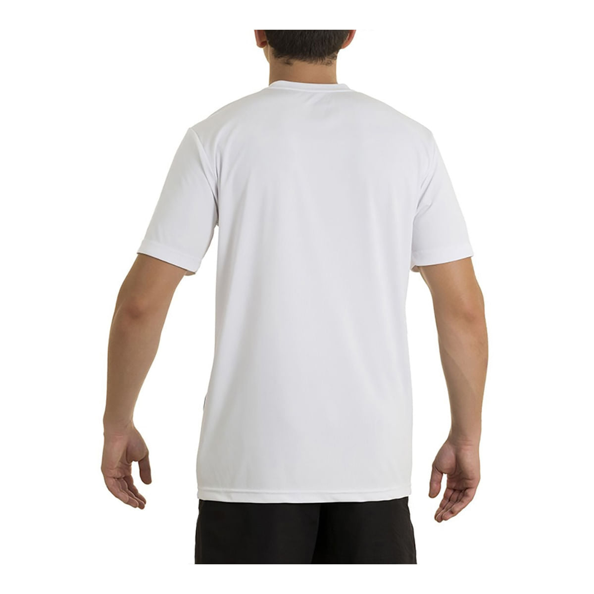 Playera Deportiva Borregos Texto Degradado - Blanco, Hombre