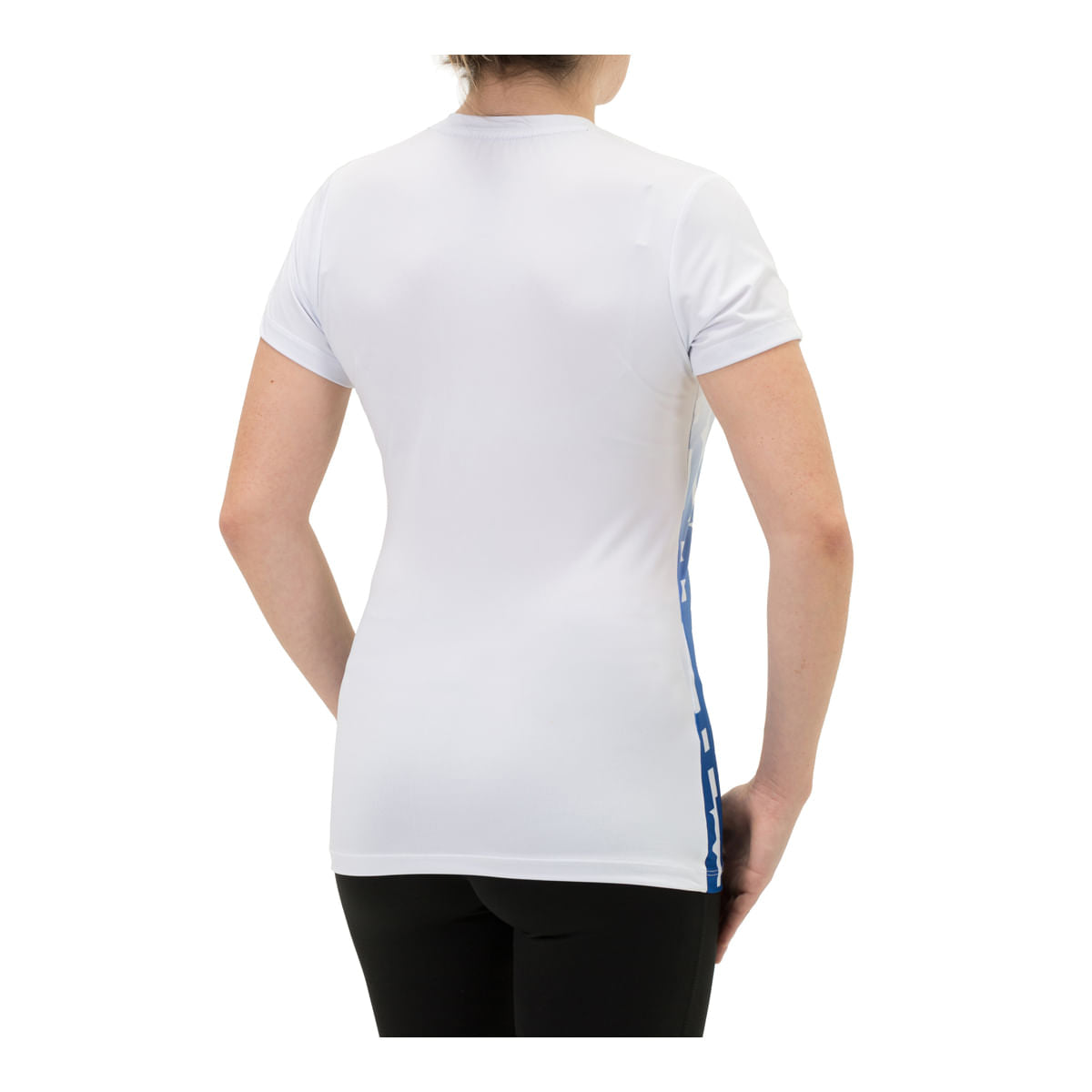 Playera Deportiva Borregos Texto Degradado Azul, Mujer