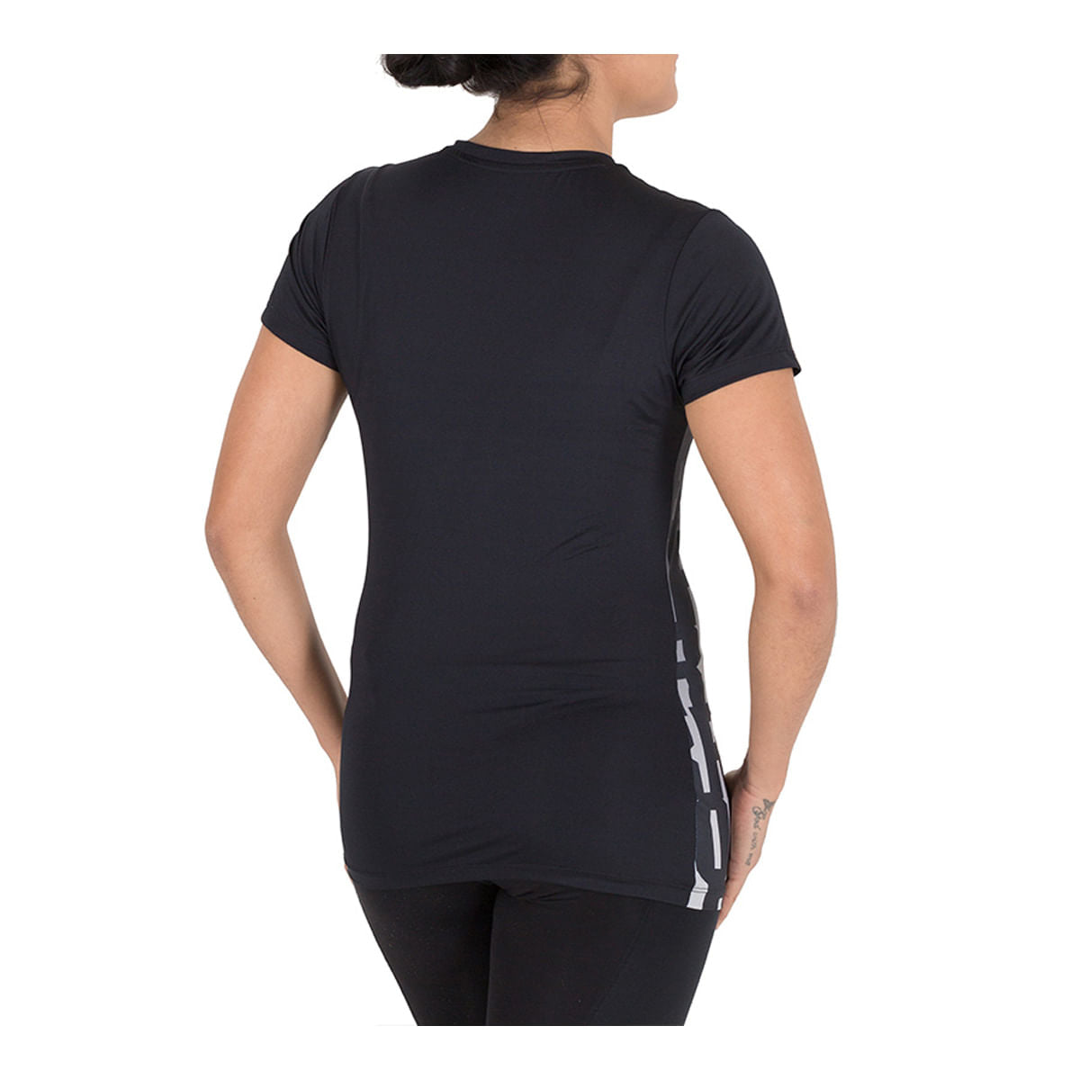 Playera Deportiva Borregos Texto Degradado - Negro, Mujer