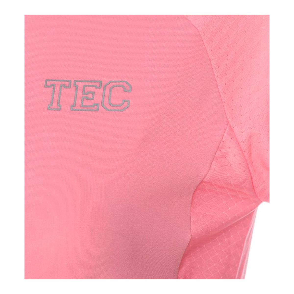 Playera Deportiva TEC con Mesh Rosa, Mujer