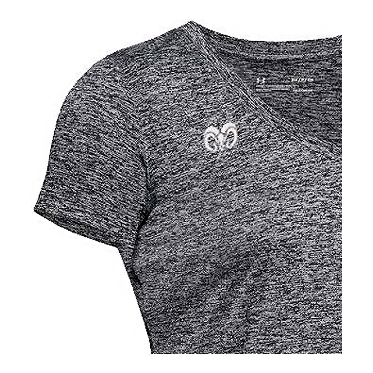 Playera Deportiva Borregos Under Armour VNECK - Gris, Mujer