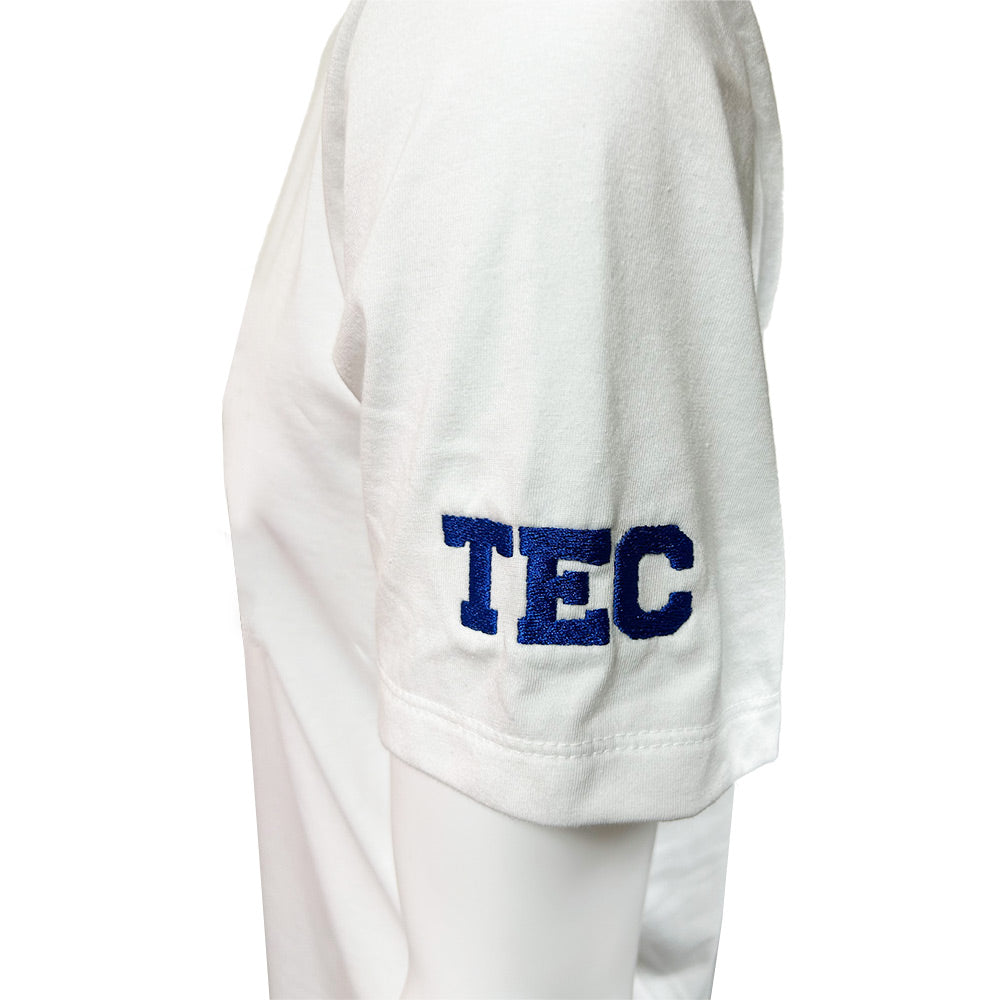 Playera Casual Disney MU TEC Blanco, unisex