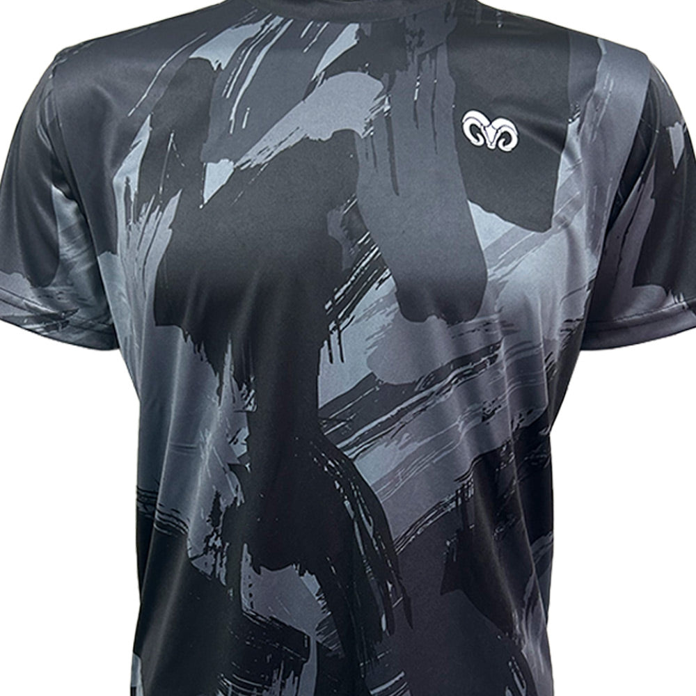 Playera Deportiva Colors BORREGOS Negro, Hombre