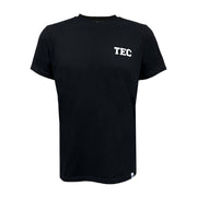 Playera Casual Peanuts TEC Negro, Hombre