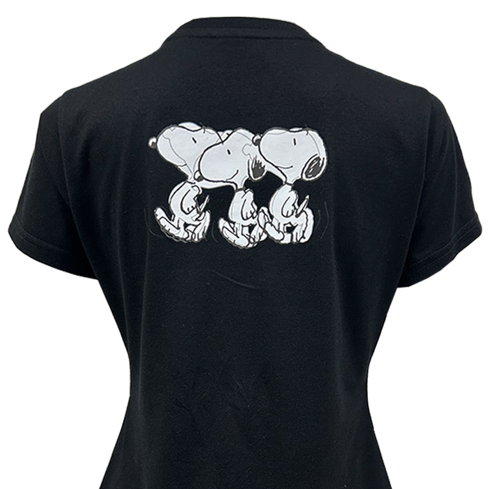 Playera Casual Peanuts TEC Negro, CF