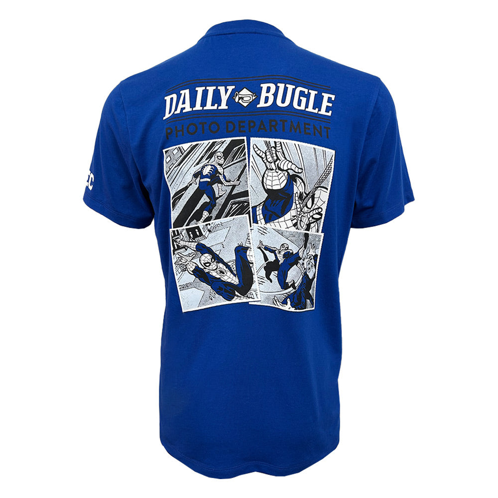 Playera Casual Marvel Spiderman TEC Azul, unisex