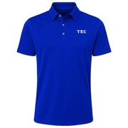 Playera Polo Deportiva TEC Hombre, Azul