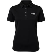 Playera Polo Deportiva TEC Mujer, Negro
