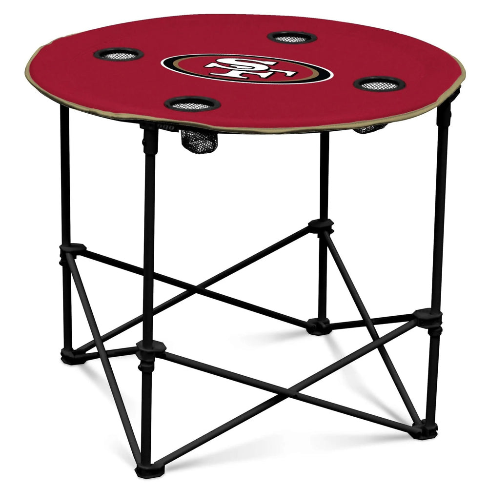 Mesa Redonda NFL 49ers, rojo