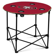 Mesa Redonda NFL 49ers, rojo