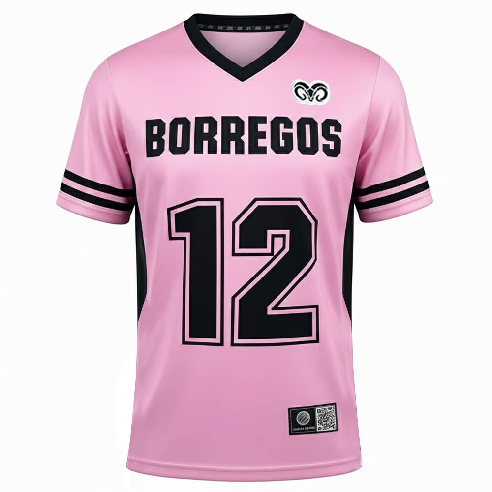 Jersey Colors BORREGOS C/N Hombre, Rosa Palo
