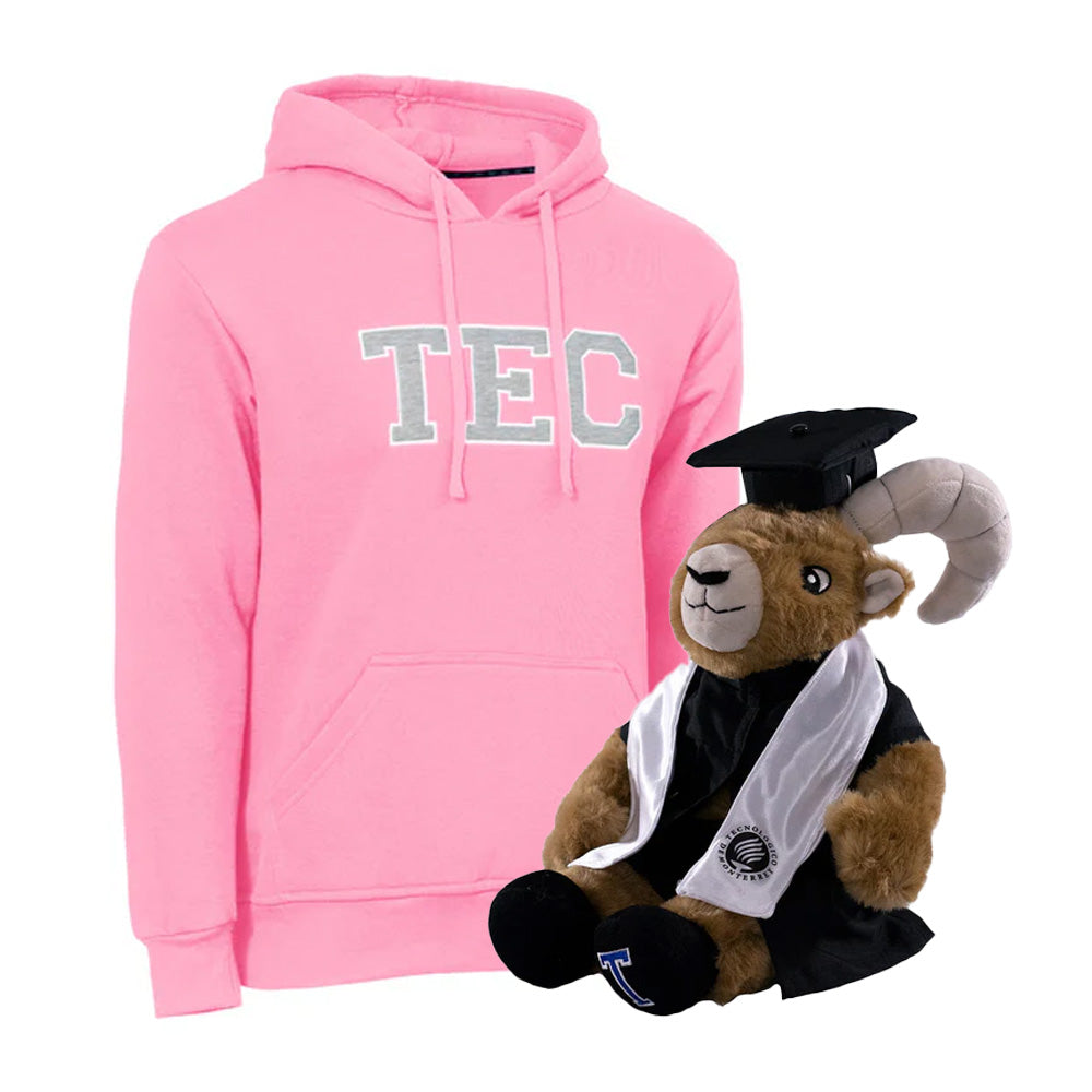 Kit Teus Prepa + Sudadera Essential TEC Rosa