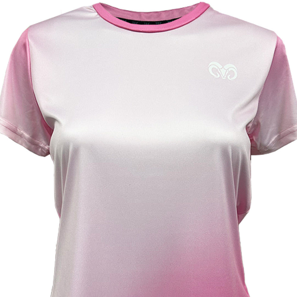 Playera Deportiva Colors BORREGOS Rosa, Mujer