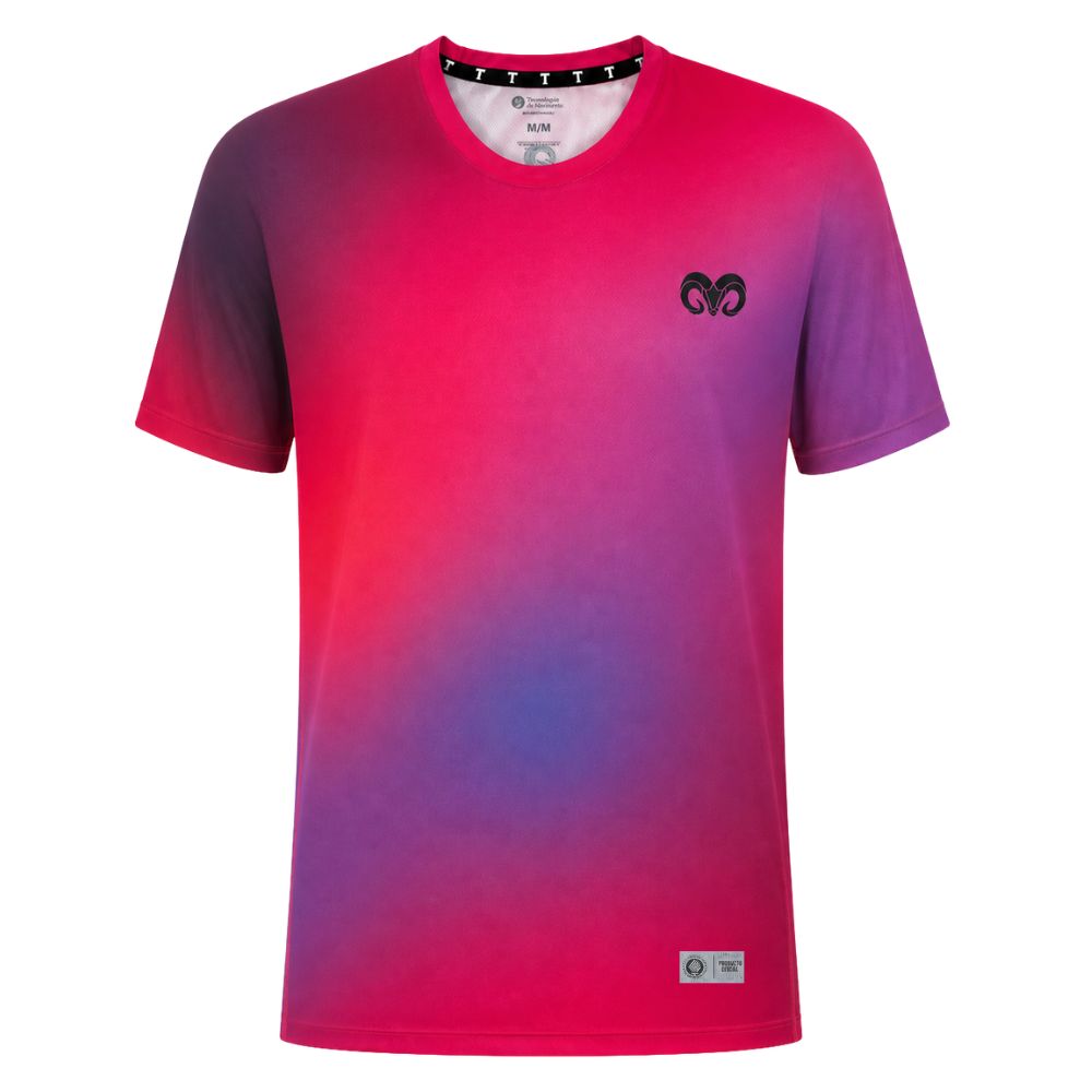 Playera Deportiva Running PRO BORREGOS Unisex, Violeta
