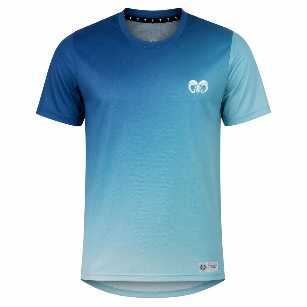 Playera Deportiva Running PRO BORREGOS Unisex, Sky