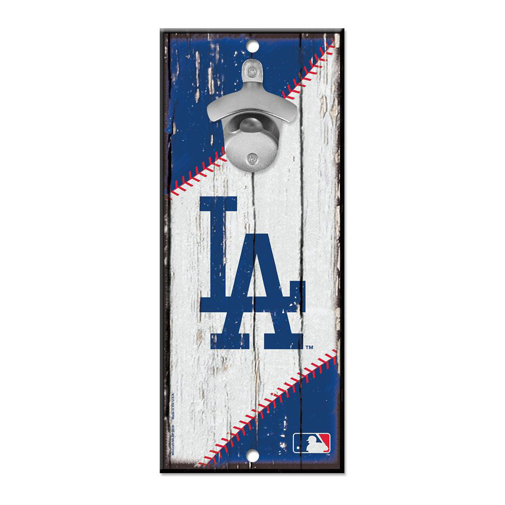 Destapador de botellas de pared MLB Dodgers, azul