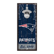 Destapador de botellas de pared NFL Patriots, azul marino