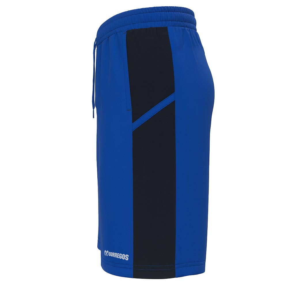 Short Borregos Línea Caballero, Azul