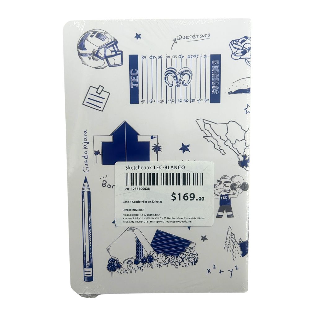 Libreta Sketchbook TEC 32 hojas