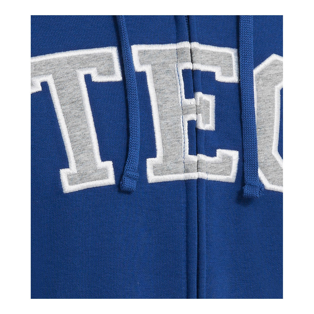 Sudadera Essential TEC azul con zipper, unisex