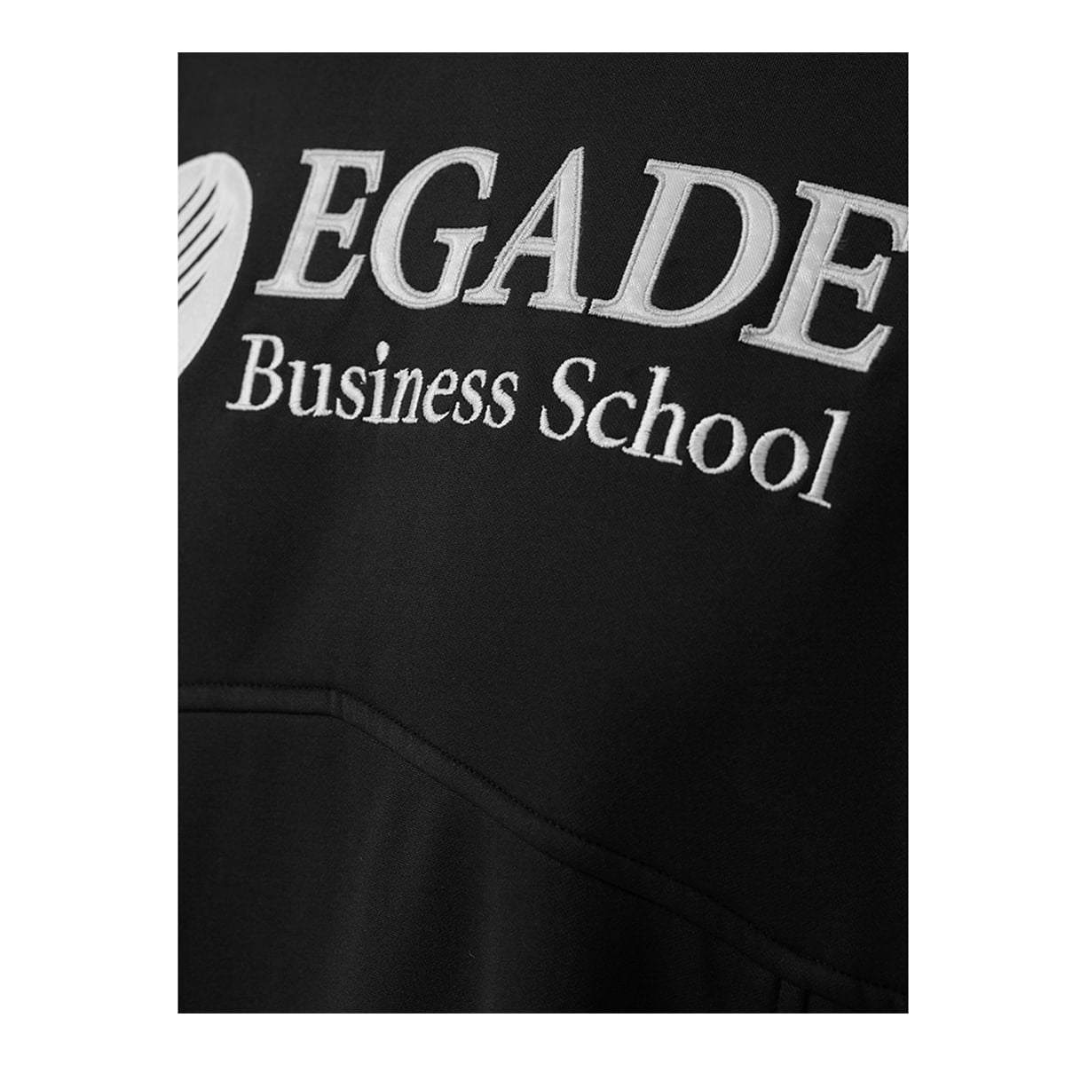Sudadera sport EGADE negro, unisex