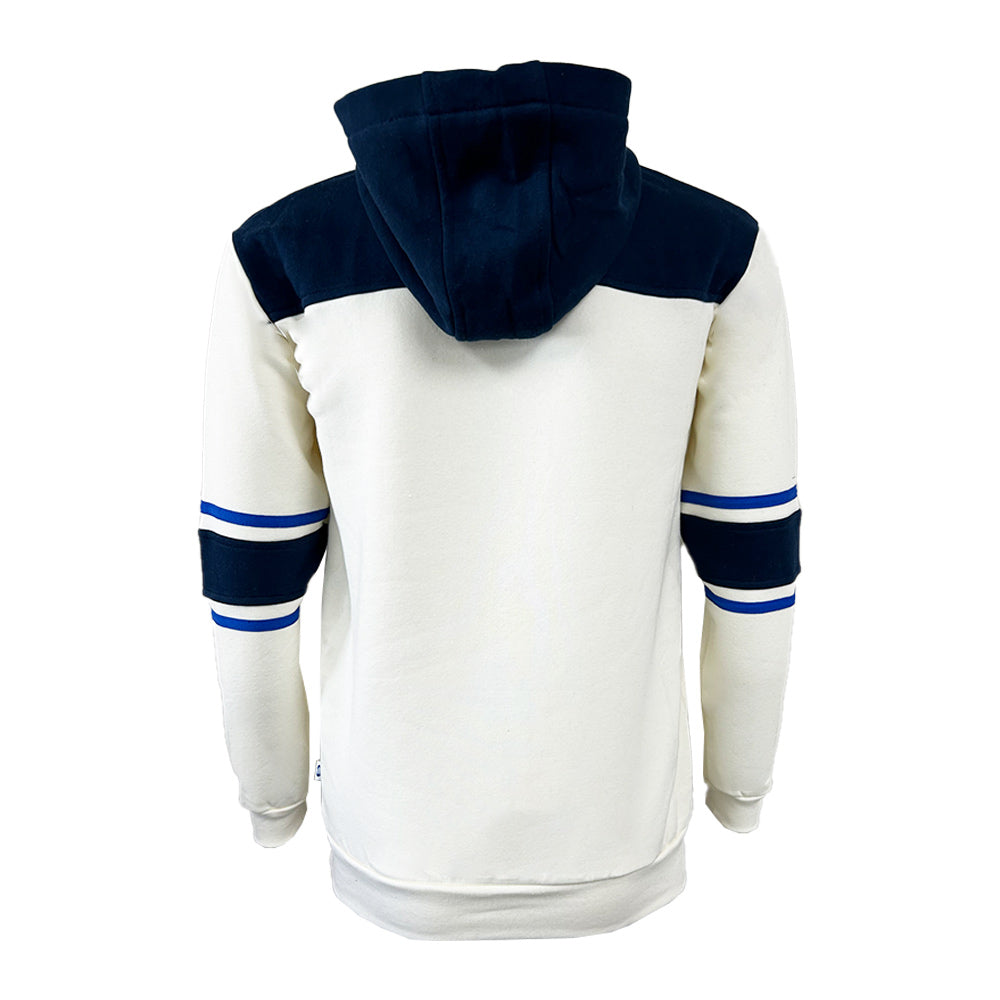 Sudadera Algodón Vintage Antorcha color Hueso, Unisex